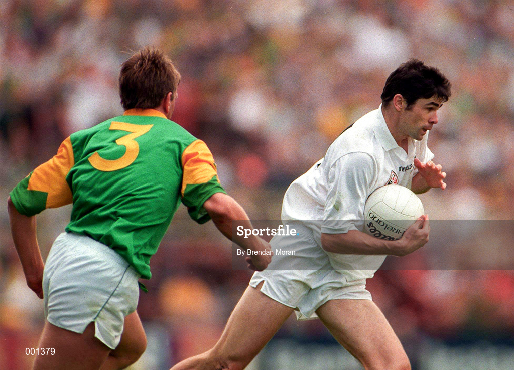 6 July 1997; Martin Lynch of Kildare in action during the Leinster GAA Senior Football Championship Semi-Final match between Kildare and Meath at Croke Park in Dublin. Photo by Brendan Moran/Sportsfile