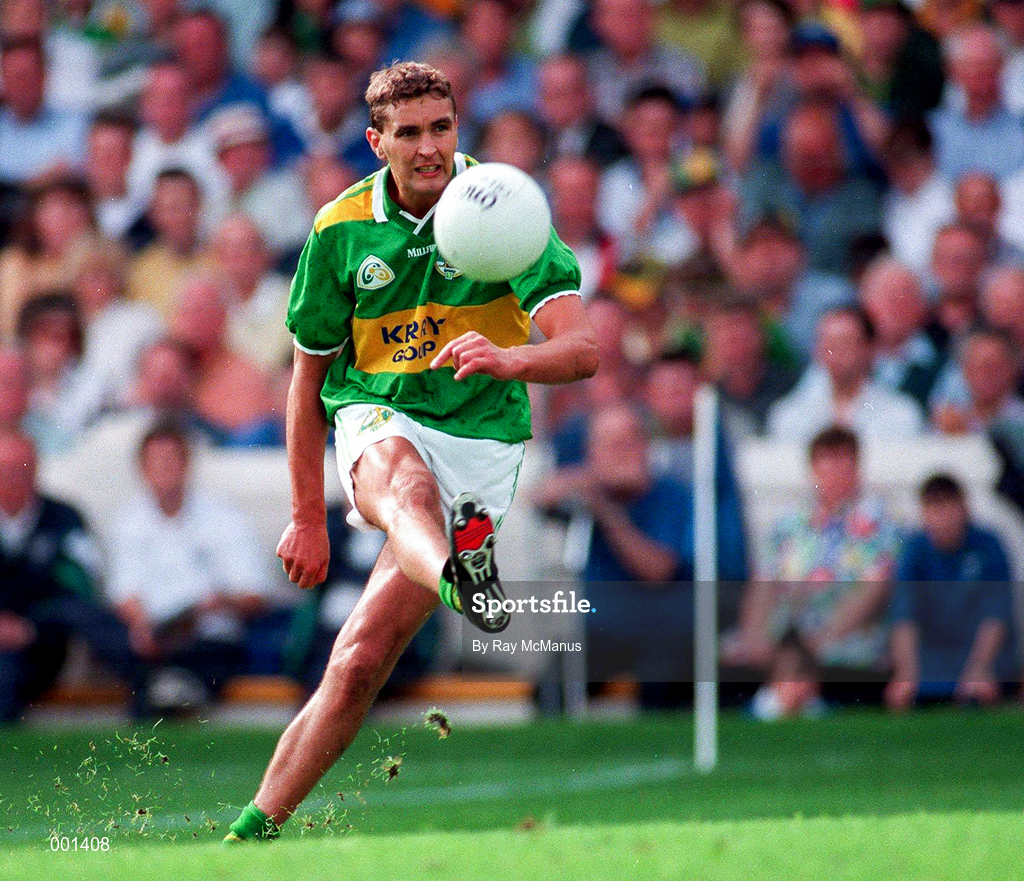 24 August 1997; Maurice Fitzgerald of Kerry during the GAA Football All-Ireland Senior Championship Semi-Final match between Cavan and Kerry at Croke Park in Dublin. Photo by Ray McManus/Sportsfile