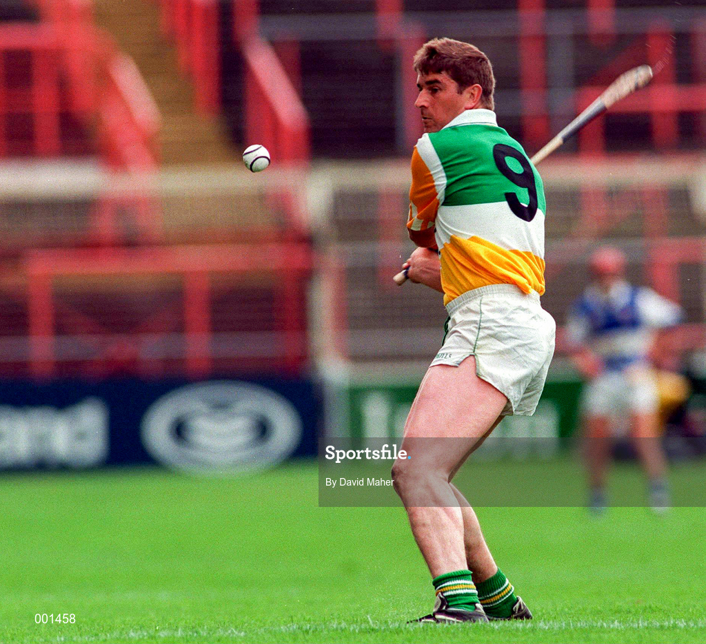 8 June 1997; Michael Duignan of Offaly during the GAA Leinster Senior Hurling Championship Quarter-Final match between Offaly and Laois at Croke Park in Dublin. Photo by David Maher/Sportsfile
