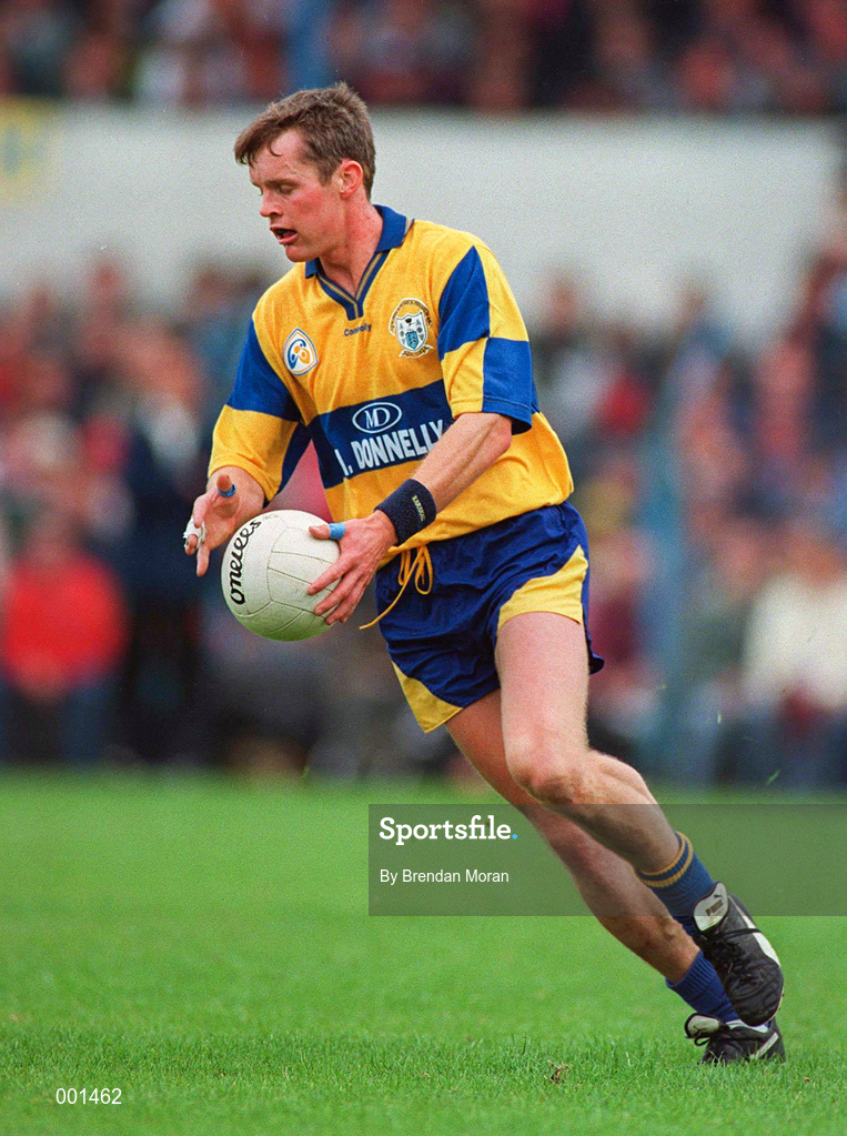 22 June 1997; Michael Hynes of Clare during the GAA Munster Senior Football Championship Semi-Final match between Clare and Cork at Cusack Park in Ennis, Clare. Photo by Brendan Moran/Sportsfile