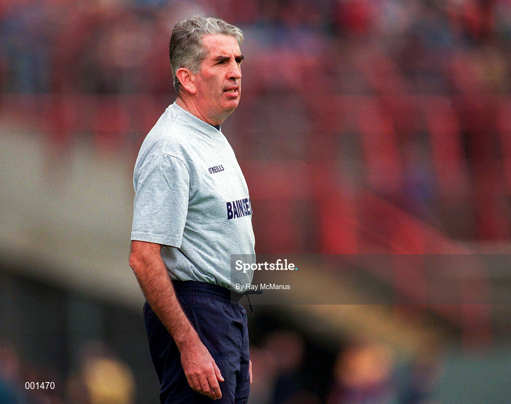 22 June 1997; Dublin manager Michael O'Grady during the GAA Leinster Senior Hurling Championship Semi-Final match between Kilkenny and Dublin at Croke Park in Dublin. Photo by Ray McManus/Sportsfile