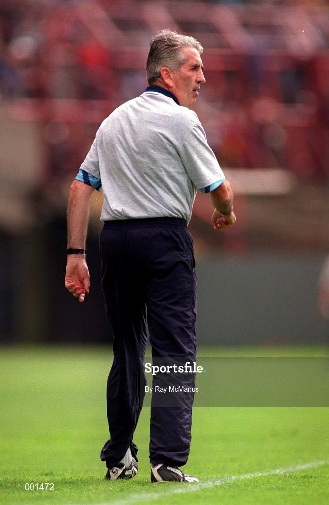 22 June 1997; Dublin manager Michael O'Grady during the Leinster Senior Hurling Championship Semi-Final match between Kilkenny and Dublin at Croke Park in Dublin. Photo by Ray McManus/Sportsfile
