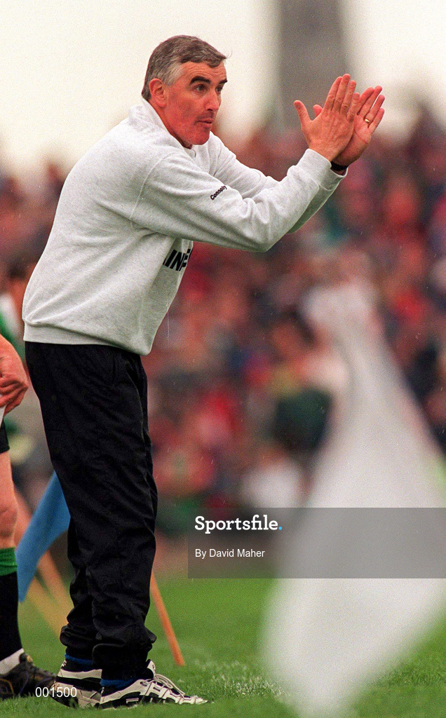 3 August 1997; Sligo Manager Mickey Moran during the GAA Connacht Senior Football Championship Final match between Mayo and Sligo at Dr. Hyde Park in Roscommon. Photo by David Maher/Sportsfile