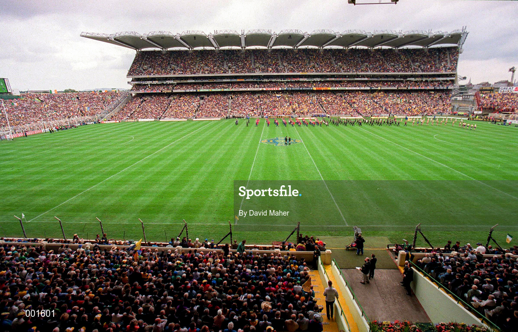 15 June 1997; A general view of the new Cusack Stand prior to the Leinster GAA Senior Football Championship Quarter-Final match between Offaly and Wicklow at Croke Park in Dublin. Photo by David Maher/Sportsfile
