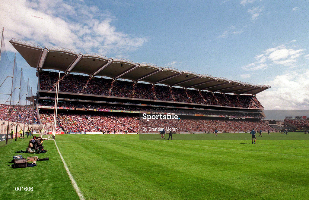 15 June 1997; A general view of the new Cusack Stand prior to the Leinster GAA Senior Football Championship Quarter-Final match between Meath and Dublin at Croke Park in Dublin. Photo by Brendan Moran/Sportsfile
