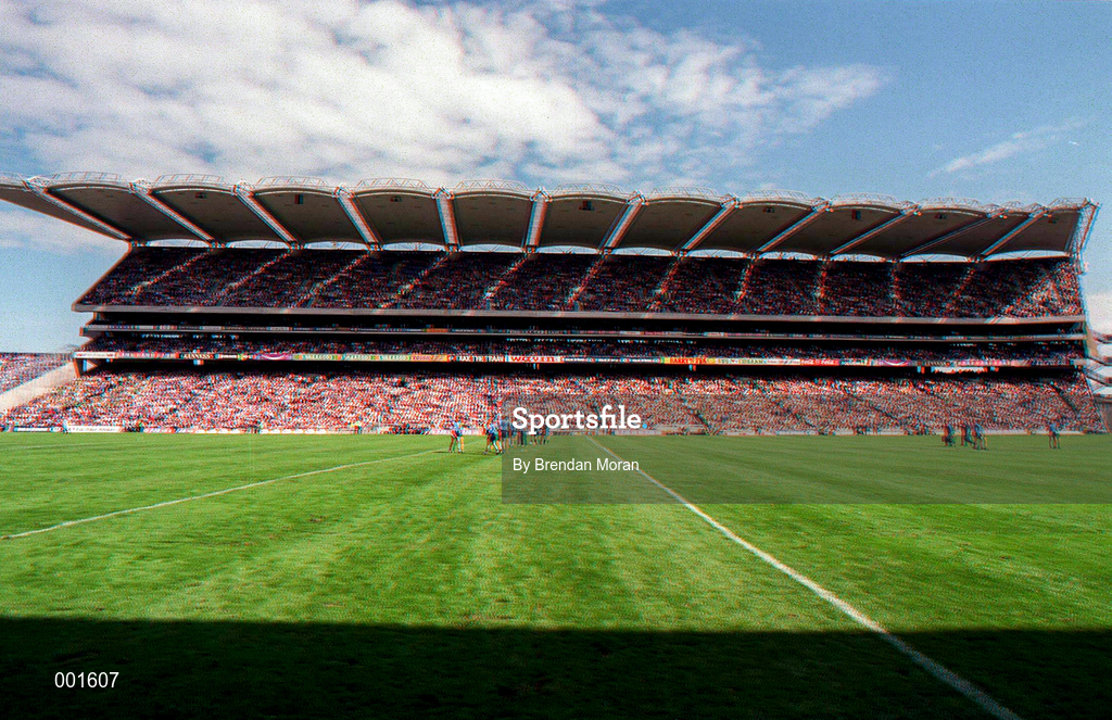 15 June 1997; A general view of the new Cusack Stand prior to the Leinster GAA Senior Football Championship Quarter-Final match between Meath and Dublin at Croke Park in Dublin. Photo by Brendan Moran/Sportsfile