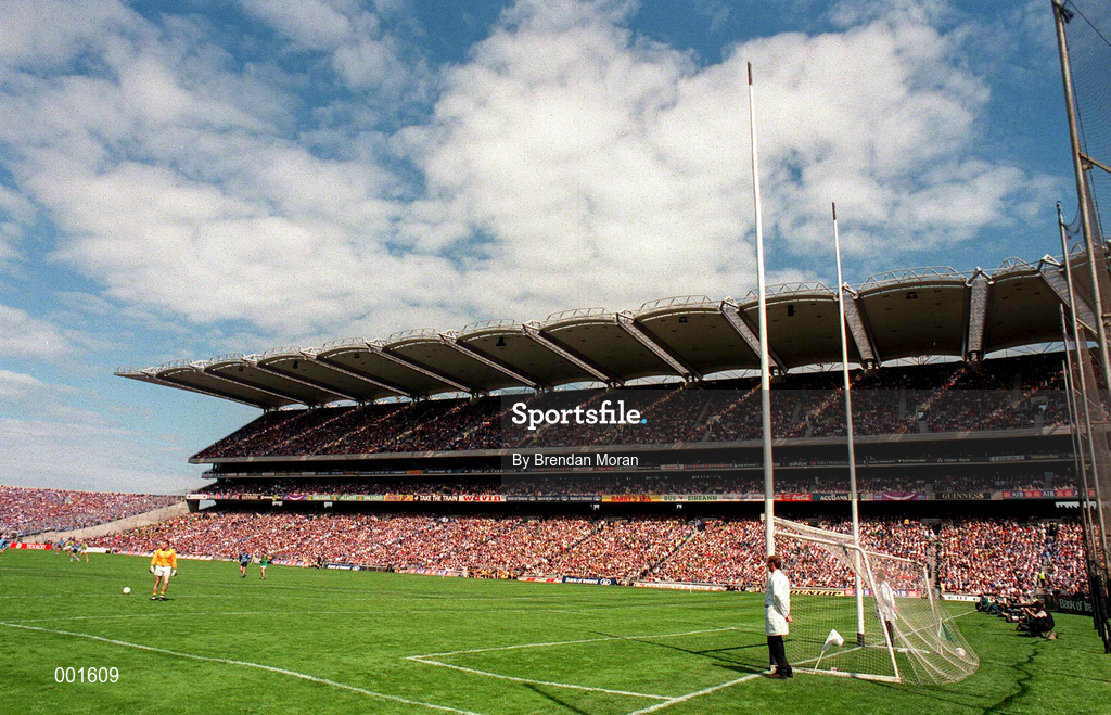 15 June 1997; A general view of the new Cusack Stand prior to the Leinster GAA Senior Football Championship Quarter-Final match between Meath and Dublin at Croke Park in Dublin. Photo by Brendan Moran/Sportsfile