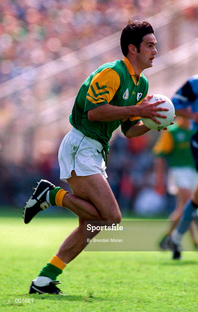 15 June 1997; Nigel Nestor of Meath during the Leinster GAA Senior Football Championship Quarter-Final match between Offaly and Wicklow at Croke Park in Dublin. Photo by Brendan Moran/Sportsfile
