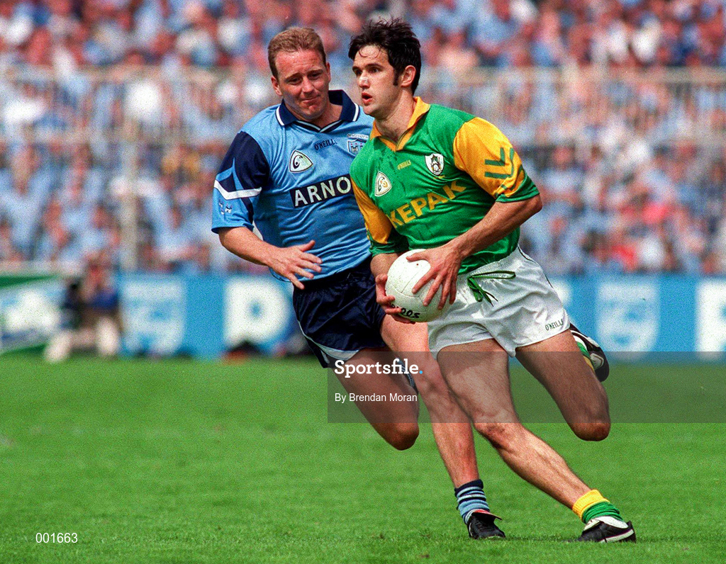 15 June 1997; Nigel Nestor of Meath during the Leinster GAA Senior Football Championship Quarter-Final match between Offaly and Wicklow at Croke Park in Dublin. Photo by Brendan Moran/Sportsfile