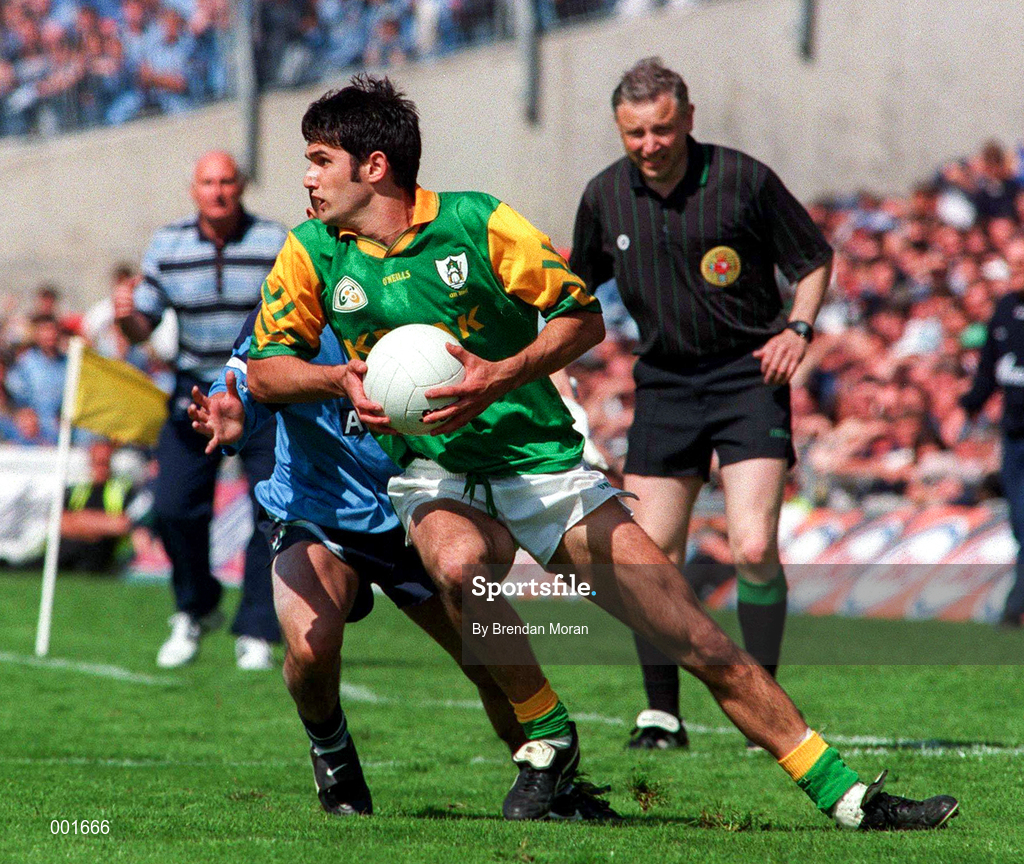 15 June 1997; Nigel Nestor of Meath during the Leinster GAA Senior Football Championship Quarter-Final match between Offaly and Wicklow at Croke Park in Dublin. Photo by Brendan Moran/Sportsfile