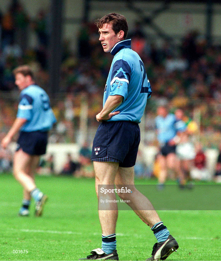 15 June 1997; Paddy Christie of Dublin during the Leinster GAA Senior Football Championship Quarter-Final match between Offaly and Wicklow at Croke Park in Dublin. Photo by Brendan Moran/Sportsfile