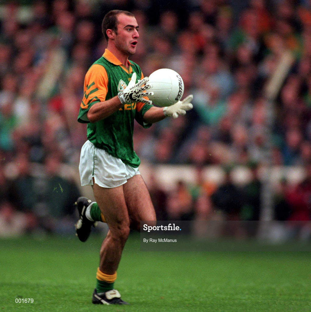 3 August 1997; Paddy Reynolds of Meath during the Leinster GAA Senior Football Championship Semi-Final Second Replay match between Meath and Kildare at Croke Park in Dublin. Photo by Ray McManus/Sportsfile