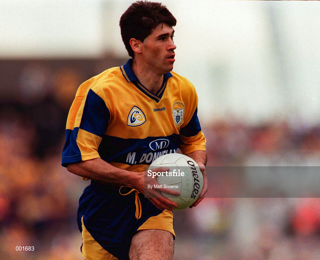 20 July 1997; Padraig Conway of Clare during the GAA Munster Senior Football Championship Final match between Kerry and Clare at Gaelic Grounds in Limerick. Photo by Matt Browne/Sportsfile