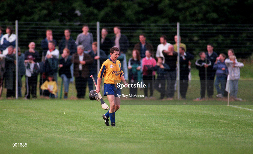 12 July 1997; Padraig Feeny of Roscommon who was sent off by referee Pat O'Connor during the GAA Connacht Senior Hurling Championship Final match between Roscommon and Galway at Athleague in Roscommon. Photo by Ray McManus/Sportsfile