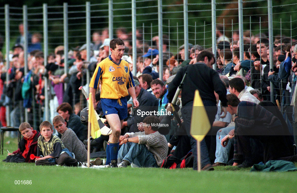 12 July 1997; Padraig Feeny of Roscommon who was sent off by referee Pat O'Connor during the GAA Connacht Senior Hurling Championship Final match between Roscommon and Galway at Athleague in Roscommon. Photo by Ray McManus/Sportsfile
