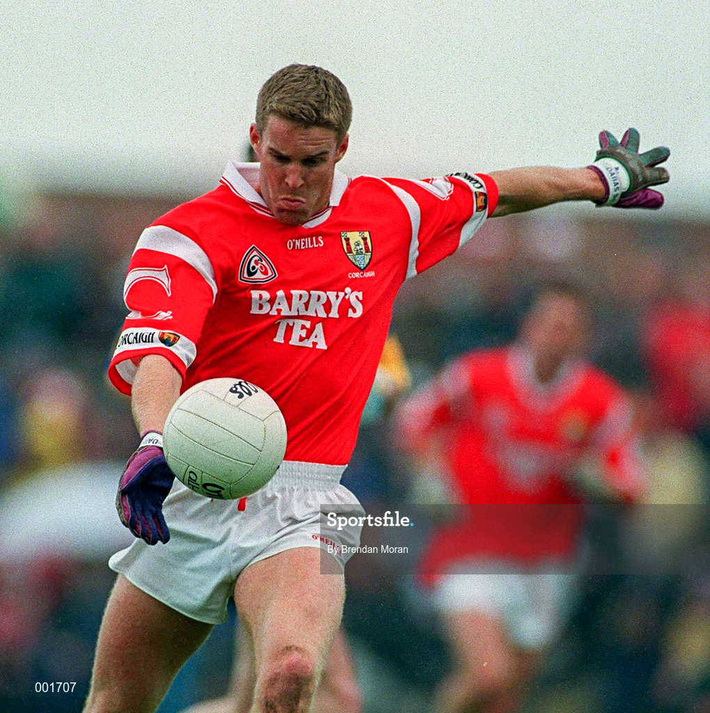 22 June 1997; Padraig O'Mahony of Cork during the GAA Munster Senior Football Championship Semi-Final match between Clare and Cork at Cusack Park in Ennis, Clare. Photo by Brendan Moran/Sportsfile