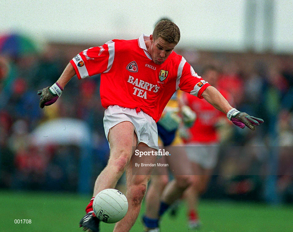 22 June 1997; Padraig O'Mahony of Cork during the GAA Munster Senior Football Championship Semi-Final match between Clare and Cork at Cusack Park in Ennis, Clare. Photo by Brendan Moran/Sportsfile
