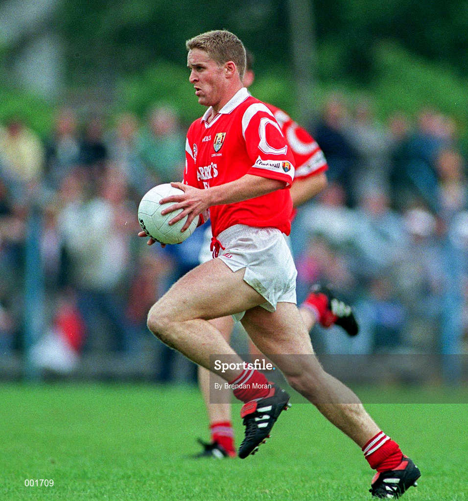 22 June 1997; Padraig O'Mahony of Cork during the GAA Munster Senior Football Championship Semi-Final match between Clare and Cork at Cusack Park in Ennis, Clare. Photo by Brendan Moran/Sportsfile