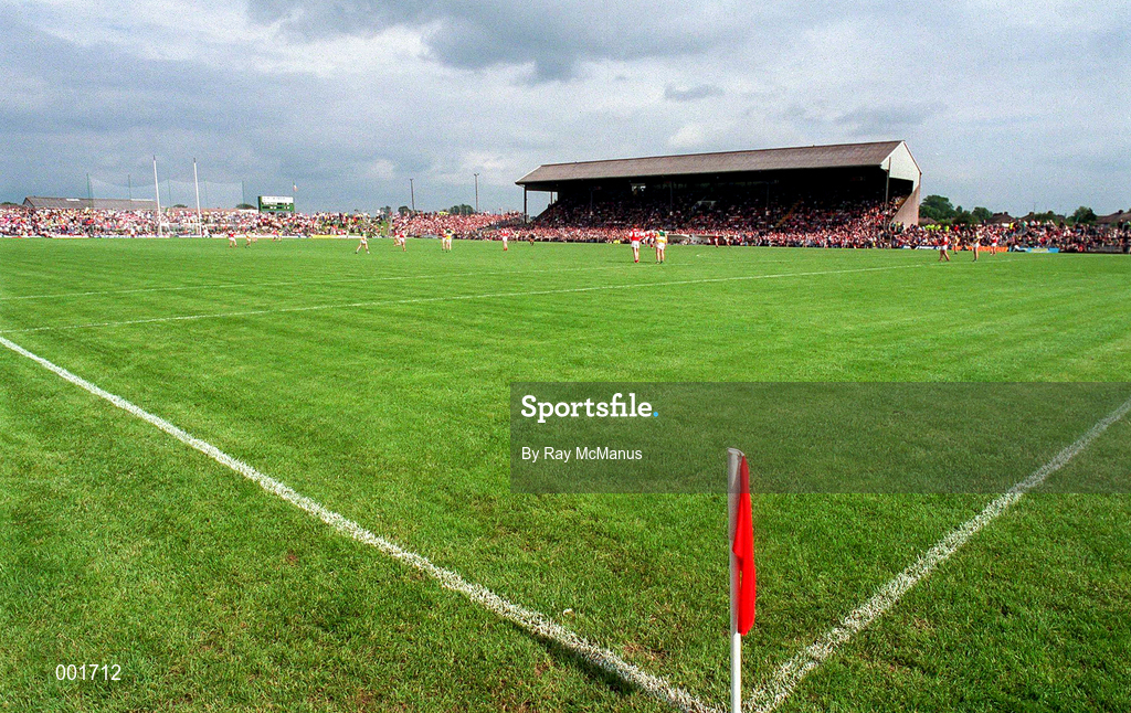 29 June 1997; A general view of Páirc Tailteann prior to the Leinster GAA Senior Football Championship Semi-Final match between Offaly and Louth at Páirc Tailteann in Navan, Meath. Photo by Ray McManus/Sportsfile