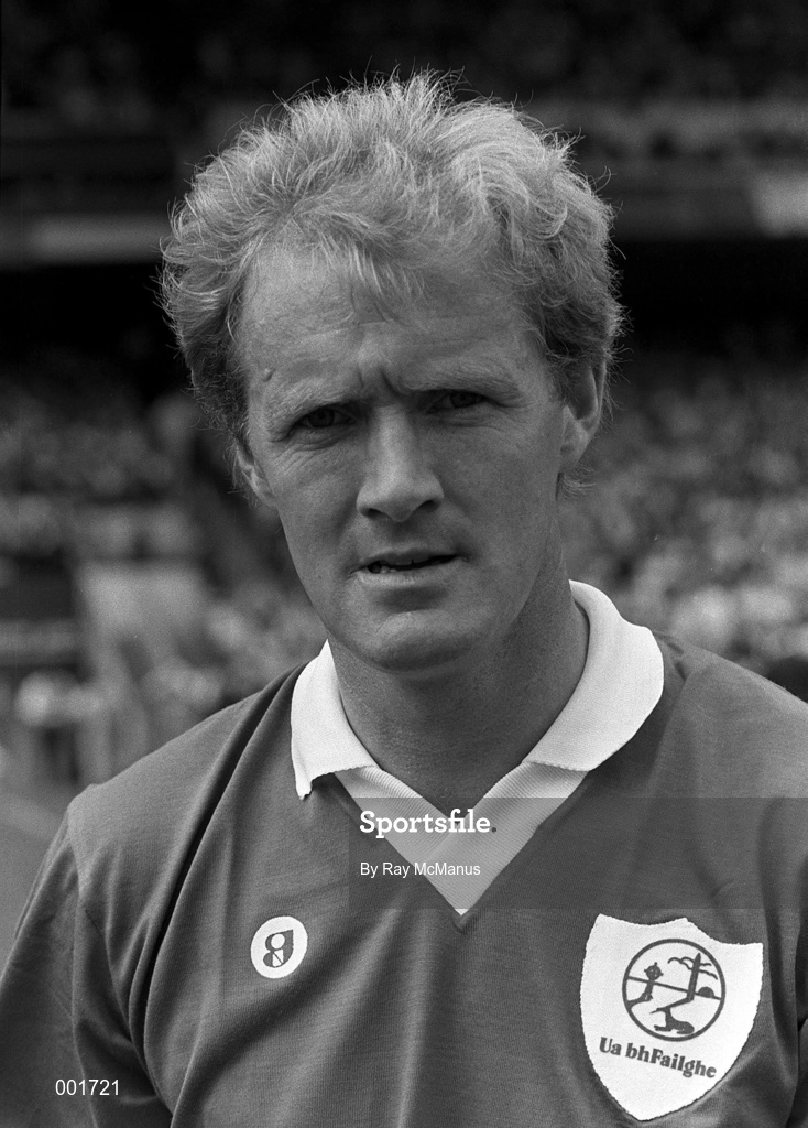 6 August 1989; Pat Delaney of Offaly prior to the All-Ireland Senior Hurling Championship Semi-Final match between Antrim and Offaly in at Croke Park in Dublin. Photo by Ray McManus/Sportsfile