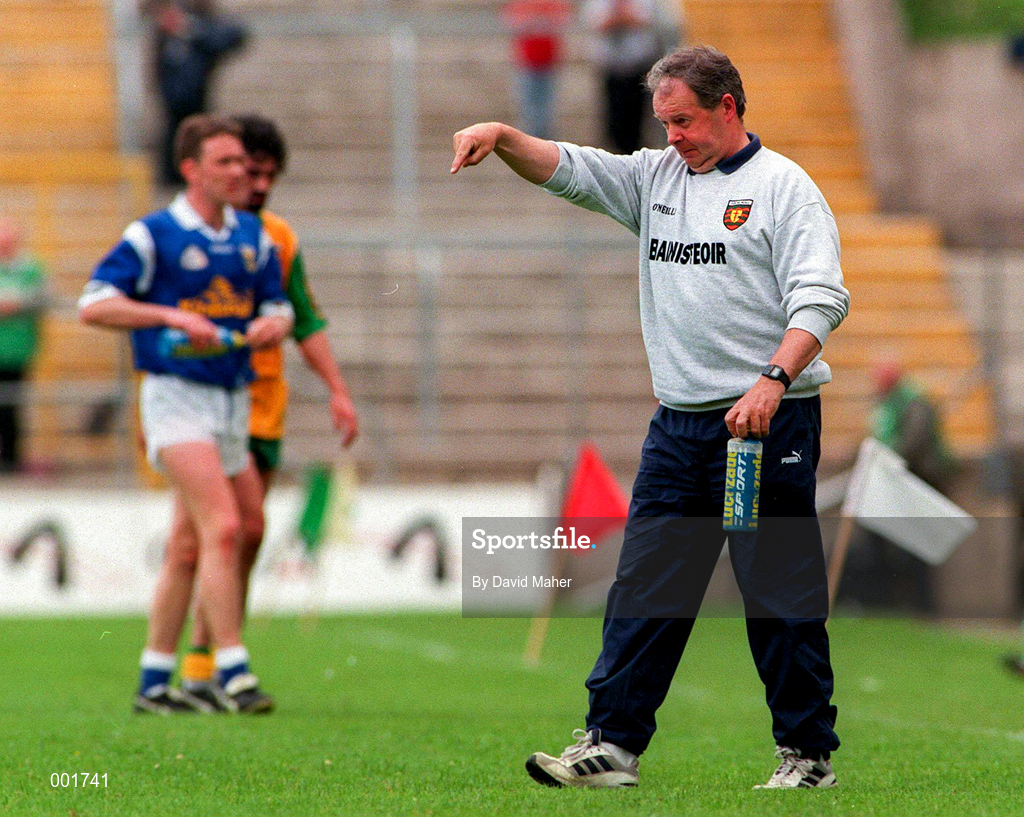 22 June 1997; Donegal Manager P.J McGowan during the Ulster GAA Football Senior Championship Semi-Final match between Cavan and Donegal at St. Tiernach's Park in Clones, Monaghan. Photo by David Maher/Sportsfile