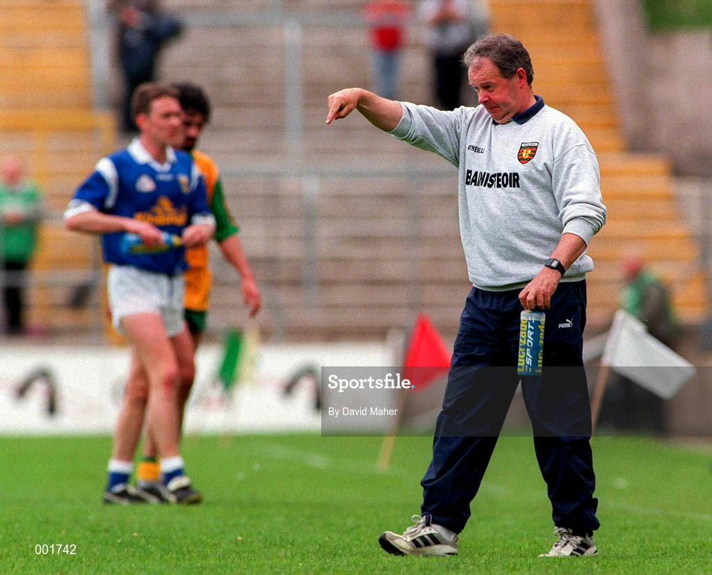 22 June 1997; Donegal Manager P.J McGowan during the Ulster GAA Football Senior Championship Semi-Final match between Cavan and Donegal at St. Tiernach's Park in Clones, Monaghan. Photo by David Maher/Sportsfile