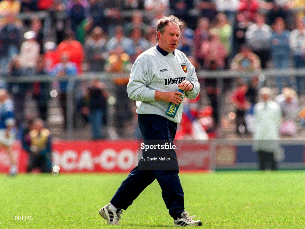 22 June 1997; Donegal Manager P.J McGowan during the Ulster GAA Football Senior Championship Semi-Final match between Cavan and Donegal at St. Tiernach's Park in Clones, Monaghan. Photo by David Maher/Sportsfile