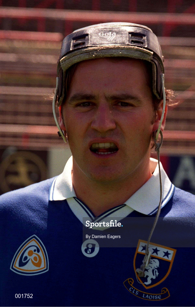 8 June 1997; P.J Peacock of Laois prior to the GAA Leinster Senior Hurling Championship Quarter-Final match between Offaly and Laois at Croke Park in Dublin. Photo by Damien Eagers/Sportsfile