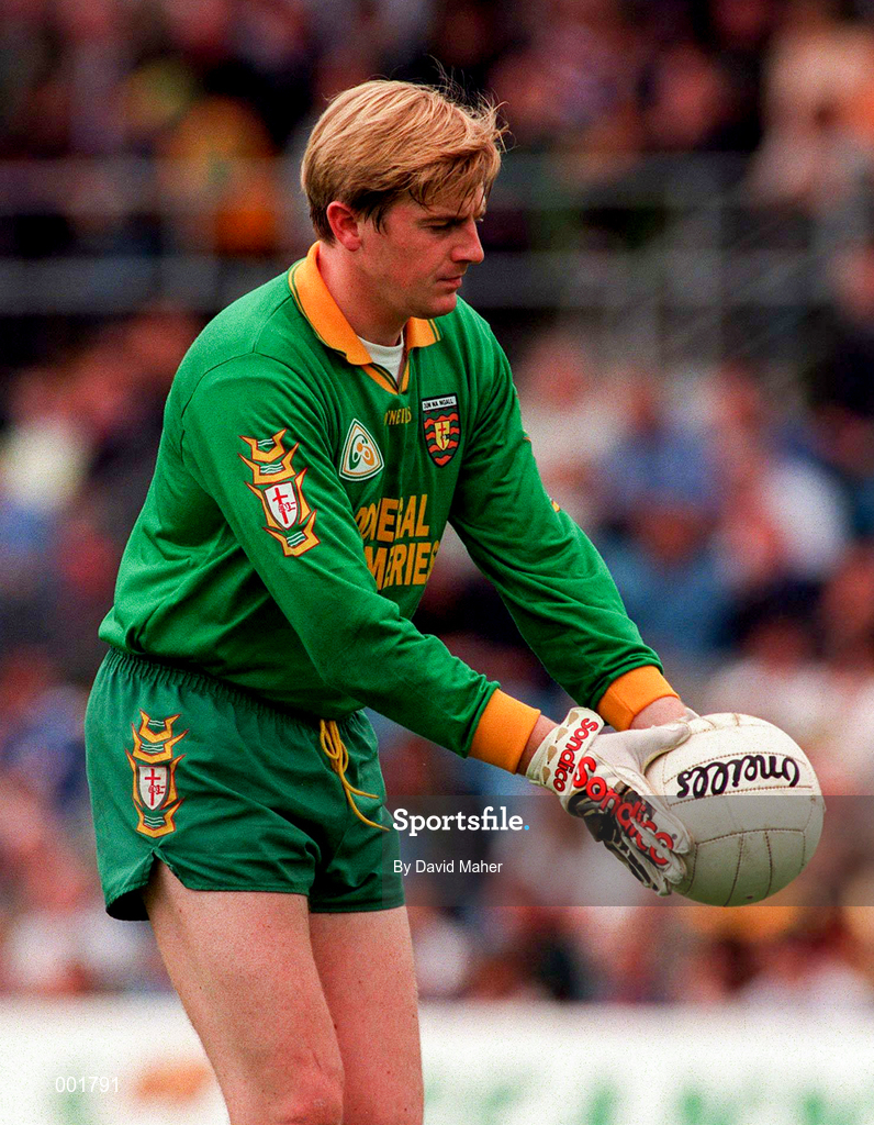 22 June 1997; Donegal goalkeeper Paul Callaghan during the Ulster GAA Football Senior Championship Semi-Final match between Cavan and Donegal at St. Tiernach's Park in Clones, Monaghan. Photo by David Maher/Sportsfile