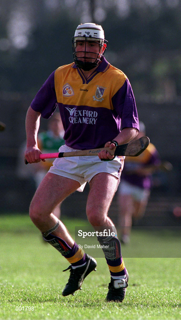 23 March 1997; Paul Codd of Wexford during the National Hurling League Division 1 match between Offaly and Wexford at St. Brendan's Park in Birr, Offaly. Photo by David Maher/Sportsfile