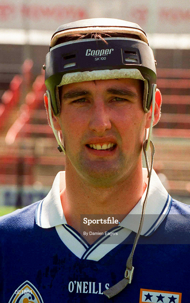 8 June 1997; Paul Cuddy of Laois prior to the GAA Leinster Senior Hurling Championship Quarter-Final match between Offaly and Laois at Croke Park in Dublin. Photo by Damien Eagers/Sportsfile