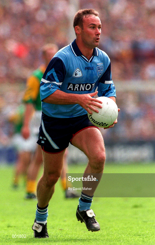 15 June 1997; Paul Curran of Dublin during the Leinster GAA Senior Football Championship Quarter-Final match between Meath and Dublin at Croke Park in Dublin. Photo by David Maher/Sportsfile