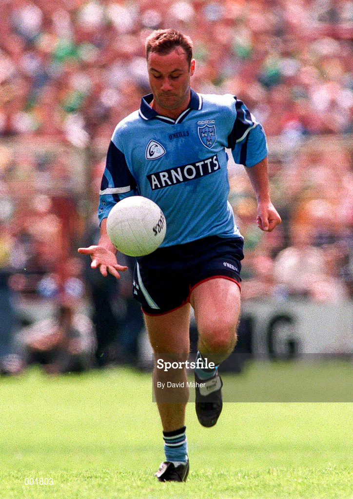 15 June 1997; Paul Curran of Dublin during the Leinster GAA Senior Football Championship Quarter-Final match between Meath and Dublin at Croke Park in Dublin. Photo by David Maher/Sportsfile