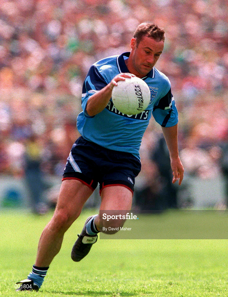 15 June 1997; Paul Curran of Dublin during the Leinster GAA Senior Football Championship Quarter-Final match between Meath and Dublin at Croke Park in Dublin. Photo by David Maher/Sportsfile