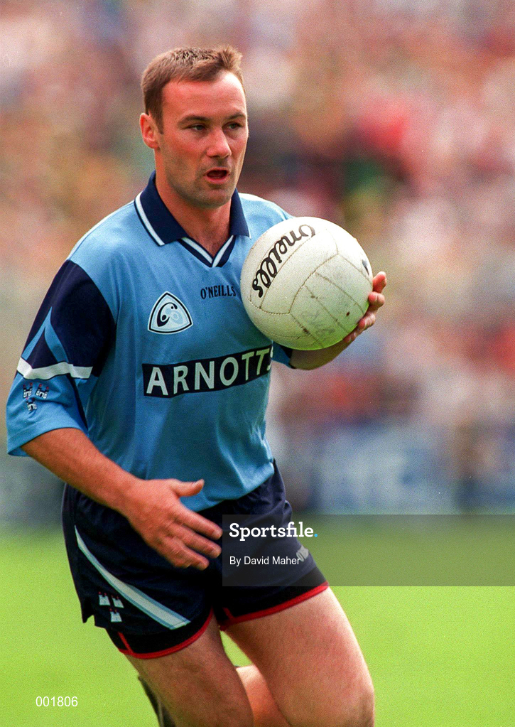 15 June 1997; Paul Curran of Dublin during the Leinster GAA Senior Football Championship Quarter-Final match between Meath and Dublin at Croke Park in Dublin. Photo by David Maher/Sportsfile