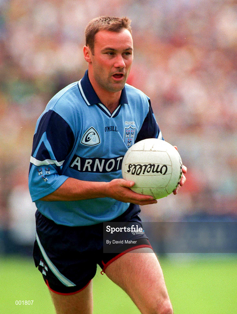 15 June 1997; Paul Curran of Dublin during the Leinster GAA Senior Football Championship Quarter-Final match between Meath and Dublin at Croke Park in Dublin. Photo by David Maher/Sportsfile