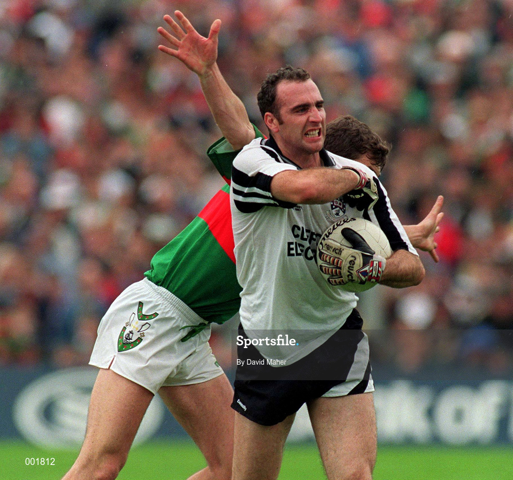 3 August 1997; Paul Durcan of Sligo during the GAA Connacht Senior Football Championship Final match between Mayo and Sligo at Dr Hyde Park in Roscommon. Photo by David Maher/Sportsfile
