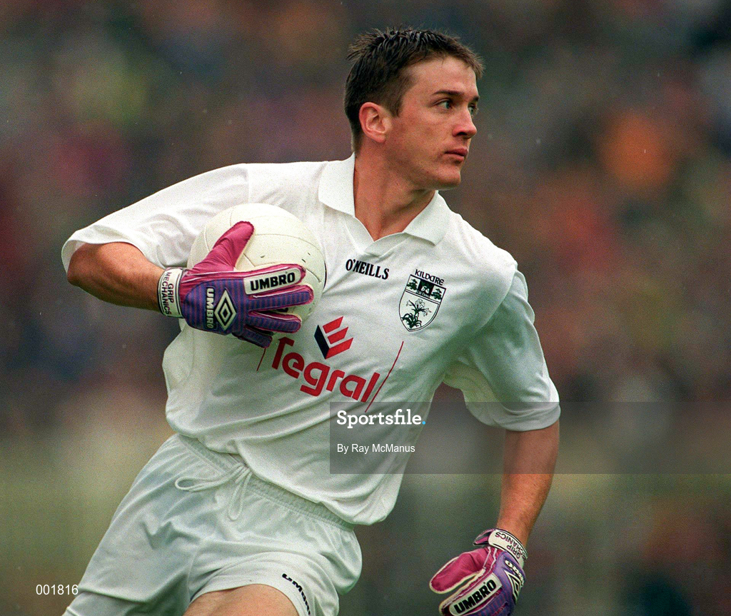 3 August 1997; Paul McCormack of Kildare during the Leinster GAA Senior Football Championship Semi-Final Second Replay match between Kildare and Meath at Croke Park in Dublin. Photo by Ray McManus/Sportsfile