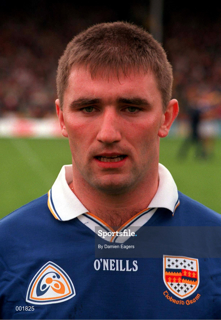 8 June 1997; Paul Shelly of Laois prior to the GAA Leinster Senior Hurling Championship Quarter-Final match between Offaly and Laois at Croke Park in Dublin. Photo by Damien Eagers/Sportsfile