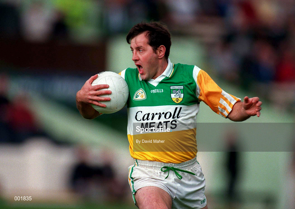 15 June 1997; Peter Brady of Offaly during the Leinster GAA Senior Football Championship Quarter-Final match between Offaly and Wicklow at Croke Park in Dublin. Photo by David Maher/Sportsfile