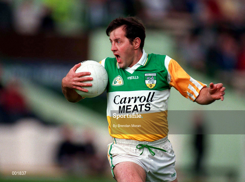 15 June 1997; Peter Brady of Offaly during the Leinster GAA Senior Football Championship Quarter-Final match between Offaly and Wicklow at Croke Park in Dublin. Photo by Brendan Moran/Sportsfile