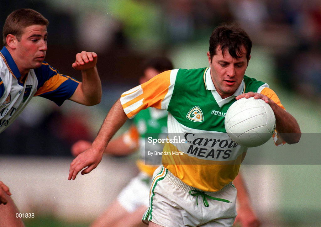 15 June 1997; Peter Brady of Offaly during the Leinster GAA Senior Football Championship Quarter-Final match between Offaly and Wicklow at Croke Park in Dublin. Photo by Brendan Moran/Sportsfile