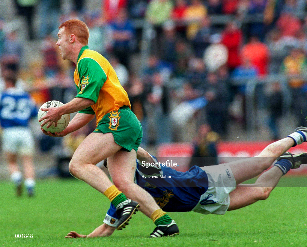 22 June 1997; Peter McEinley of Donegal during the Ulster GAA Football Senior Championship Semi-Final match between Cavan and Donegal at St. Tiernach's Park in Clones, Monaghan. Photo by David Maher/Sportsfile