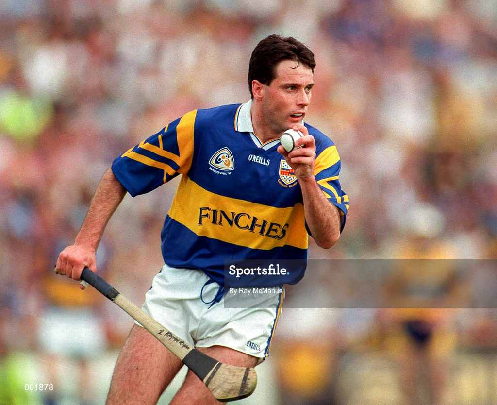 6 July 1997; Raymie Ryan of Tipperary during the GAA Munster Senior Hurling Championship Final match between Clare and Tipperary at Páirc Uí Chaoimh in Cork. Photo by Ray McManus/Sportsfile