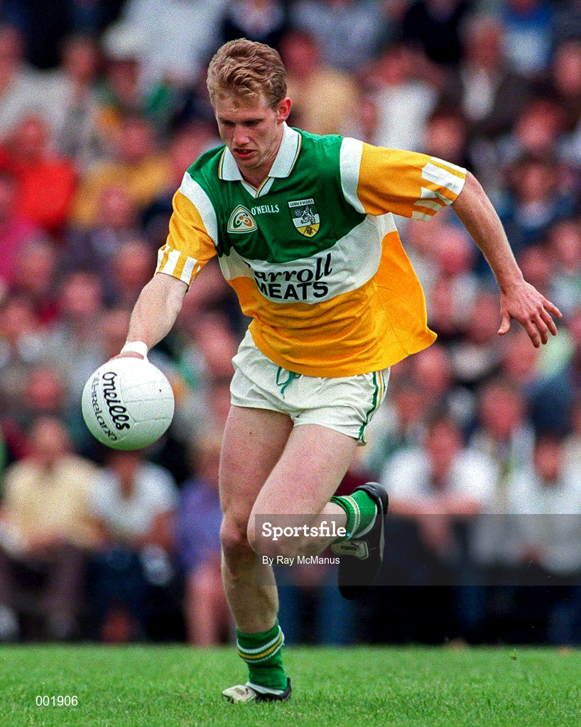 29 June 1997; Ronan Mooney of Offaly during the Leinster GAA Senior Football Championship Semi-Final match between Offaly and Louth at Páirc Tailteann in Navan, Meath. Photo by Ray McManus/Sportsfile