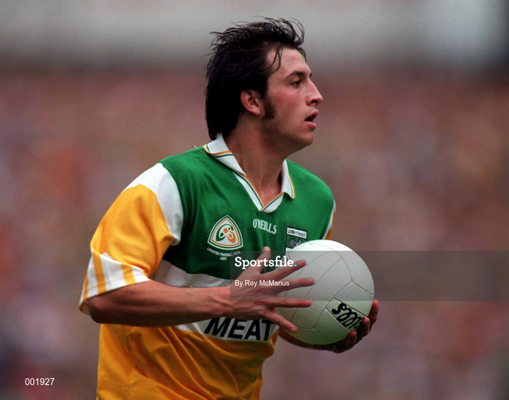 16 August 1997; Roy Malone of Offaly during the Leinster GAA Senior Football Championship Final match between Offaly and Meath at Croke Park in Dublin. Photo by Ray McManus/Sportsfile