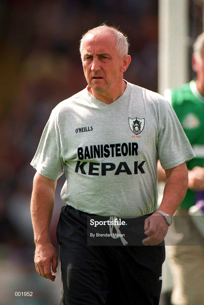 6 July 1997; Meath manager Sean Boylan during the Leinster GAA Senior Football Championship Semi-Final match between Kildare and Meath at Croke Park in Dublin. Photo by Brendan Moran/Sportsfile