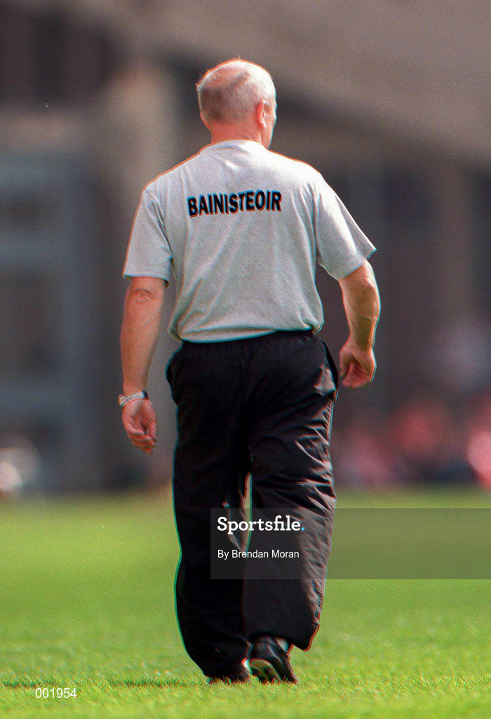 6 July 1997; Meath manager Sean Boylan during the Leinster GAA Senior Football Championship Semi-Final match between Kildare and Meath at Croke Park in Dublin. Photo by Brendan Moran/Sportsfile
