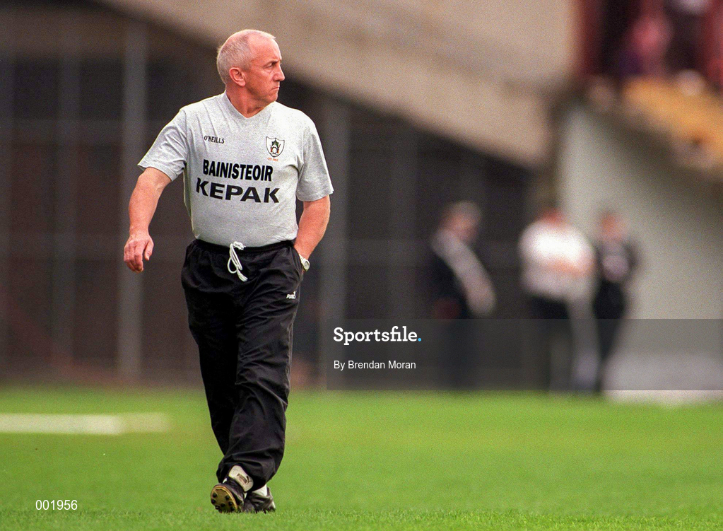 6 July 1997; Meath manager Sean Boylan during the Leinster GAA Senior Football Championship Semi-Final match between Kildare and Meath at Croke Park in Dublin. Photo by Brendan Moran/Sportsfile