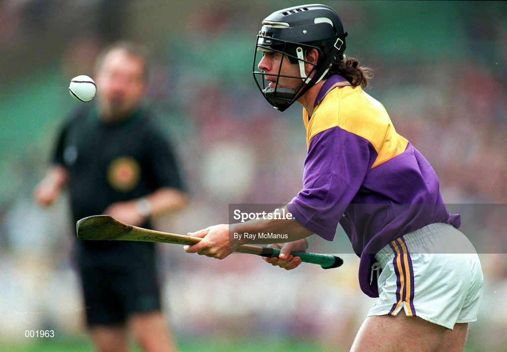 22 June 1997; Sean Flood of Wexford during the GAA Leinster Senior Hurling Championship Semi-Final match between Wexford and Offaly at Croke Park in Dublin. Photo by Ray McManus/Sportsfile